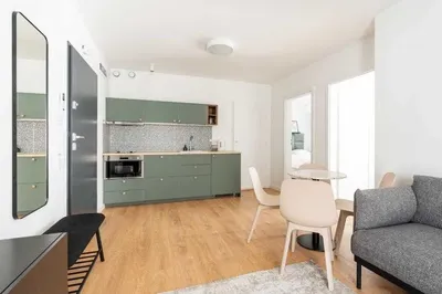 Kraków NOWE mieszkanie (50 m²), 3 pokoje (2 sypialnie +salon z aneksem), klimatyzacja, dojazd do centrum, PĘTLA AZORY (obok), PĘTLA BRONOWICE (blisko) - miniatura 2