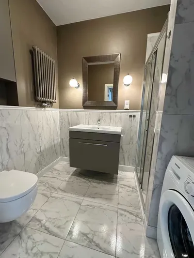Mokotów, Biały Kamień apartament z widokiem na park - miniatura 5
