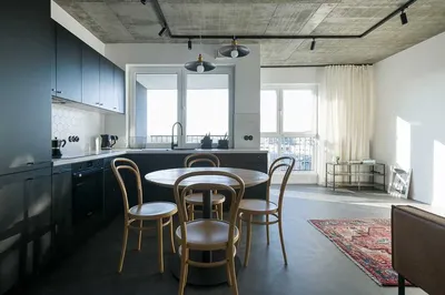 Mieszkanie 46m2, Kraków, Dębniki, ul. Barska 69, Onebedroom, Salon z kuchnią + Garderoba - miniatura 3