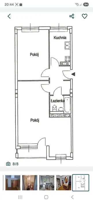 2 pokoje 48 m2 Karmelicka - 1/17