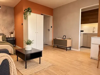 Piękna boho kawalerka z wnęką sypialnianą | Metro Bródno | od 1.11 - miniatura 4