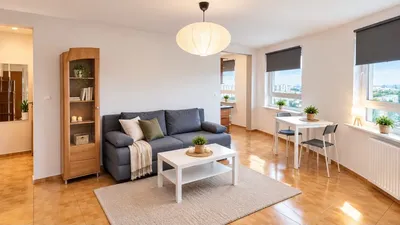 Przestronna kawalerka z balkonem na wynajem - w Chartowo Tower, Nowe Miasto, Rataje - miniatura 2