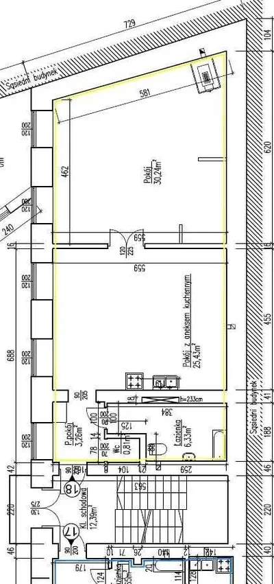 Mieszkanie centrum ogrzewanie miejskie - miniatura 3